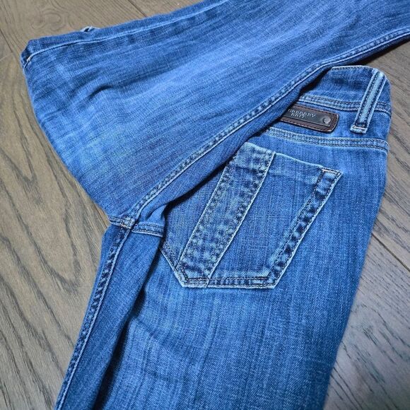 Burberry Brit Kensignton Low Rise Skinny Slim Jeans in Medium Wash - Picture 10 of 14